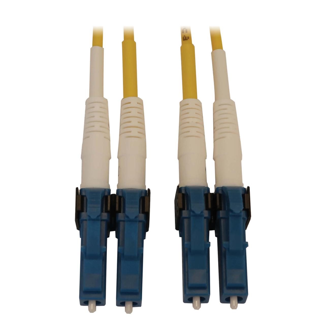 0037332271778 - Tripp Lite Series 400G Duplex Singlemode 9 125 OS2 Switchable Fiber Optic Kabel (LC UPC Stecker Stecker) 1 m