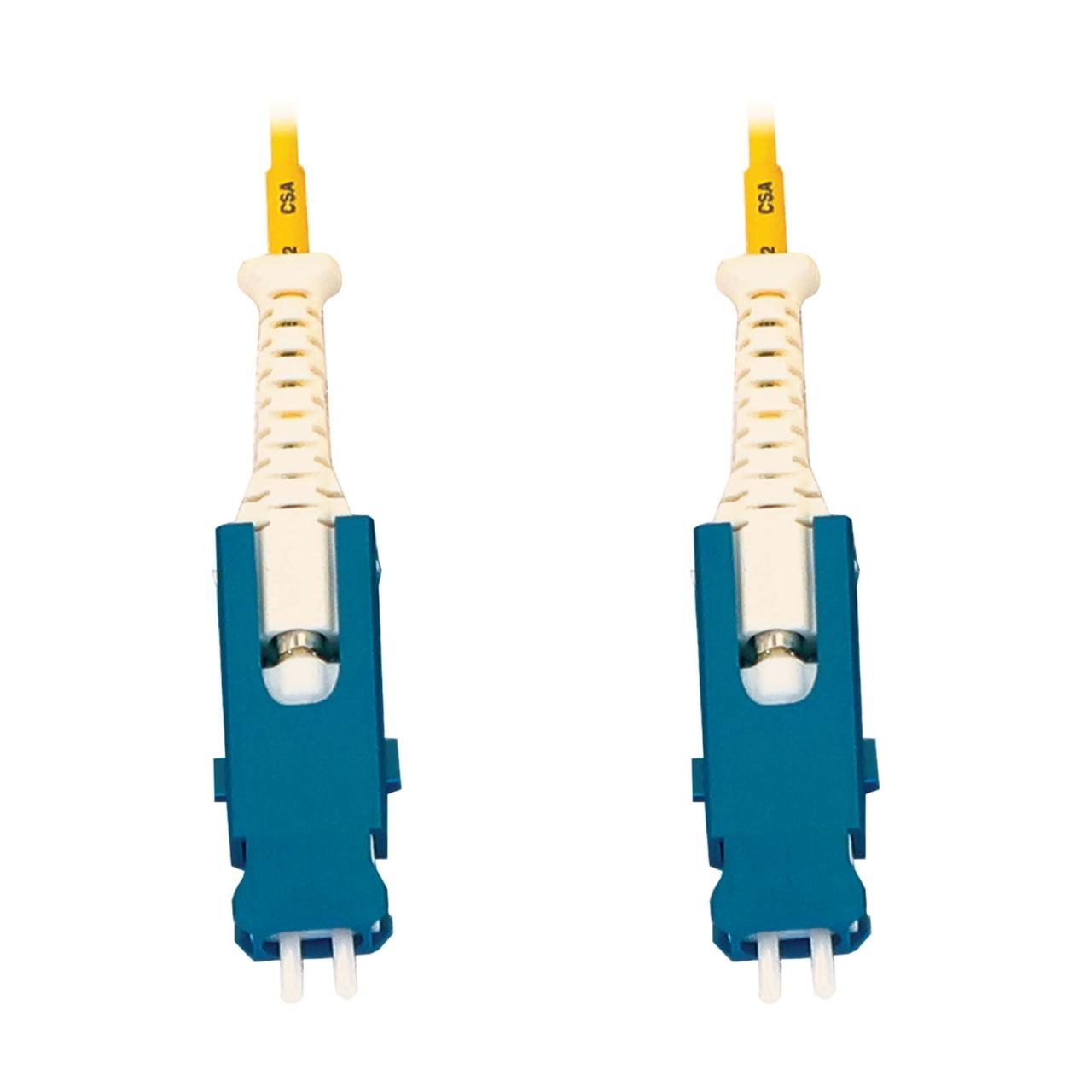 0037332274458 - Tripp Lite Series 400G Singlemode 9 125 OS2 Fiber Optic Kabel (Duplex SN-UPC Stecker Stecker) 5 m