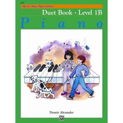 0038081000701 - Duet book 1b - Alfreds basic piano library