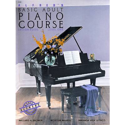 0038081001579 - Alfreds basic adult piano course 1