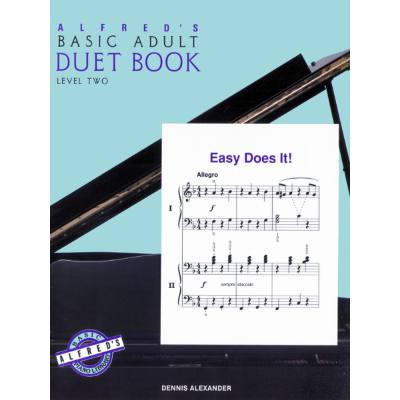 0038081001975 - Alfreds basic adult duet book 2