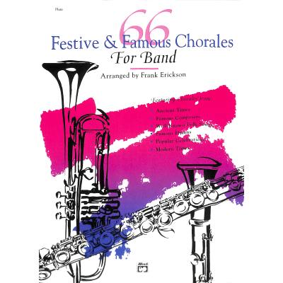 0038081008639 - 66 festive + famous chorales for band