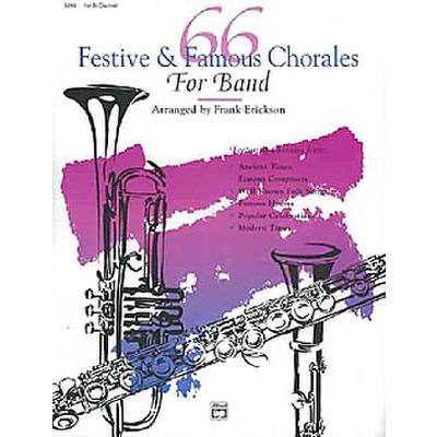 0038081008653 - 66 festive + famous chorales for band