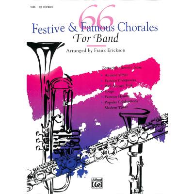 0038081008813 - 66 festive + famous chorales for band