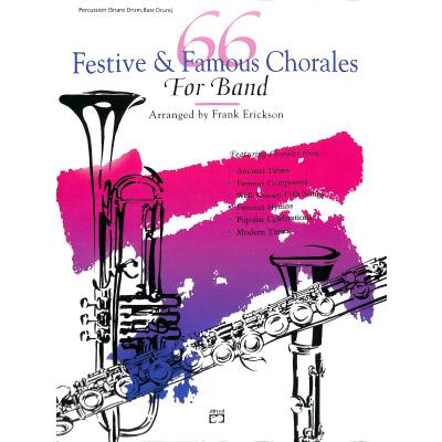 0038081008875 - 66 festive + famous chorales for band