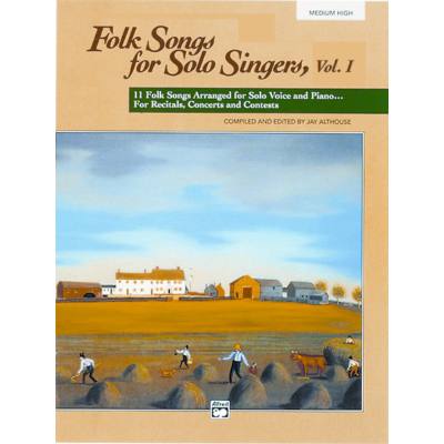 0038081024684 - Folk songs for solo singers 1 medium high