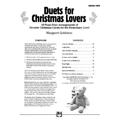 0038081025735 - Duets for christmas lovers 2