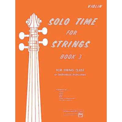 0038081089690 - Solo time for strings 3 for string class