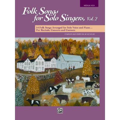 0038081136479 - Folk songs for solo singers 2 medium high