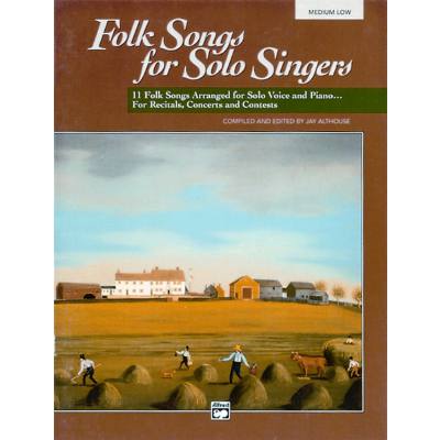 0038081147338 - Folk songs for solo singers 1 medium low