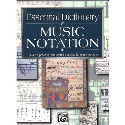 0038081147529 - Essential dictionary of music notation