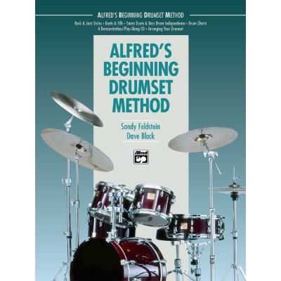 0038081147789 - Alfreds beginning drumset method