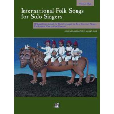 0038081150987 - International Folk songs for solo singers