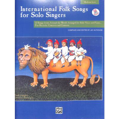 0038081151038 - International Folk songs for solo singers