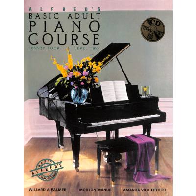 0038081165189 - Alfreds basic adult piano course 2