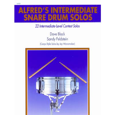 0038081165950 - Alfreds intermediate snare drum solos