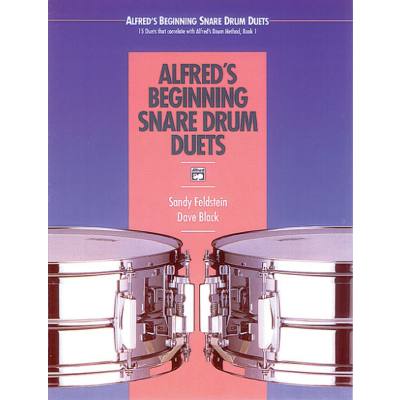 0038081168470 - Alfreds beginning snare drum Duets