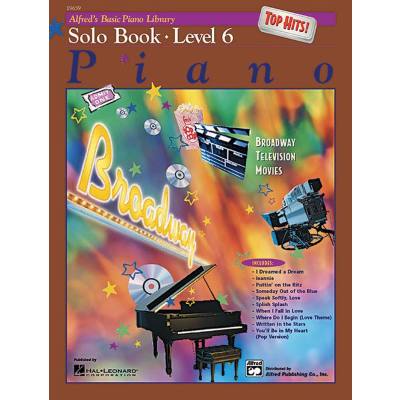 0038081190044 - Alfreds basic piano library - Solo book 6 | Top Hits | Broadway