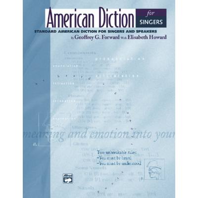 0038081190921 - American diction for singers and speakers