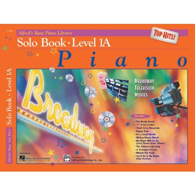 0038081194103 - Alfreds basic piano library - Solo book 1a | Top Hits | Broadway