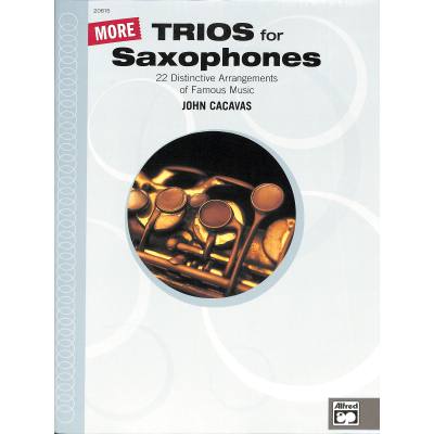 0038081195063 - More trios for saxophones