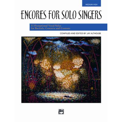 0038081212227 - Encores for solo singers