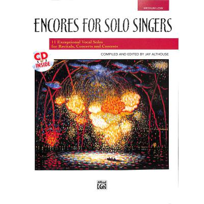 0038081212258 - Encores for solo singers