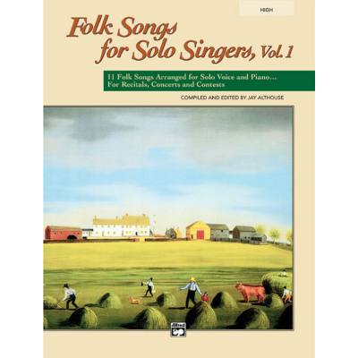 0038081212296 - Folk songs for solo singers 1