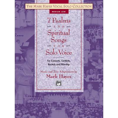 0038081213422 - 7 Psalms and Spiritual songs for solo voice