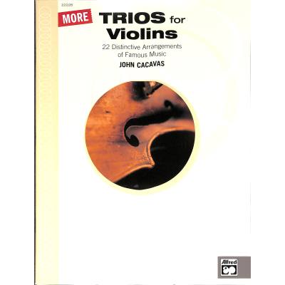 0038081226071 - More Trios for violins