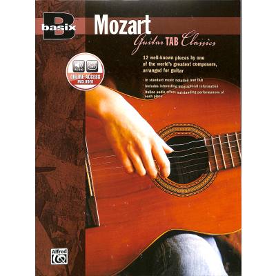 0038081226675 - Basix Mozart - guitar tab classics