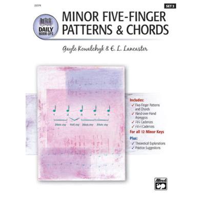 0038081231617 - Minor 5 finger patterns + chords (set 2)