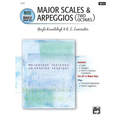 0038081231648 - Major scales + arpeggios (set 5)