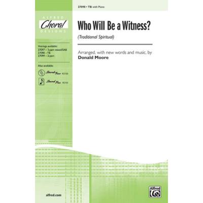 0038081263052 - Who will be a witness