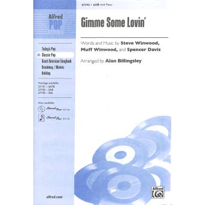 0038081294520 - Gimme some lovin