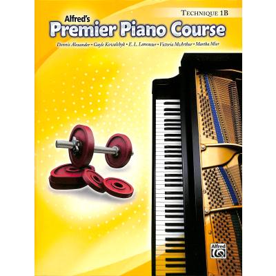 0038081299754 - Premier piano course 1b - technique