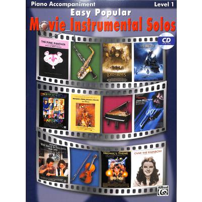 0038081307701 - Easy popular movie instrumental solos