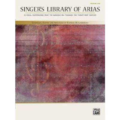 0038081313603 - Singers library of arias