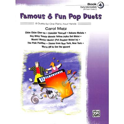 0038081315232 - Famous + Fun Pop Duets 4