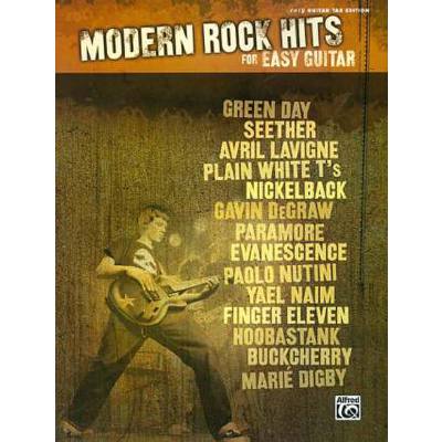 0038081331072 - Modern Rock hits for easy guitar