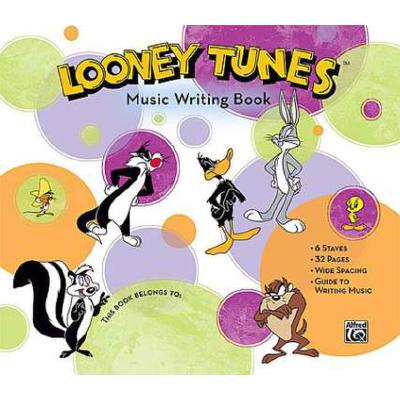 0038081336084 - Looney tunes - music writing book