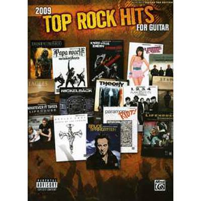 0038081372389 - Top Rock hits for guitar 2009