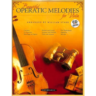 0038081395647 - Beautiful operatic melodies for violin