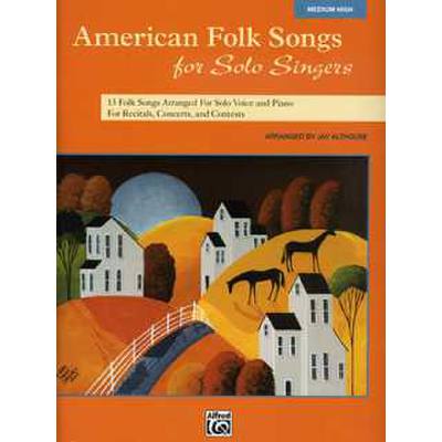 0038081397580 - American Folk songs for solo singers - medium high