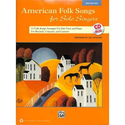 0038081397603 - American Folk songs for solo singers - medium high