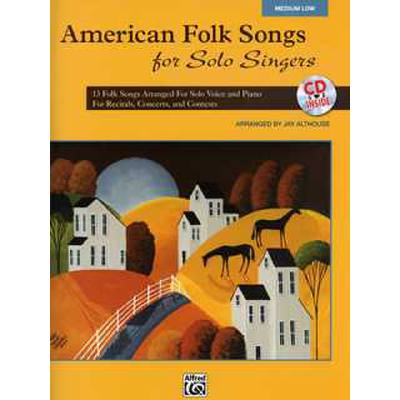 0038081397634 - American folk songs for solo singers - medium low