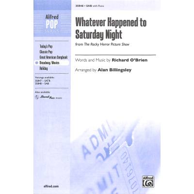 0038081400440 - Whatever happened to saturday night (aus Rocky Horros Picture Show)