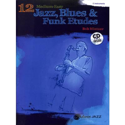 0038081409061 - 12 medium easy Jazz Blues + Funk Etudes