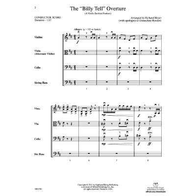 0038081420493 - The Billy Tell Overture | Guglielmo Tell (Wilhelm Tell Guillaume Tell) - Ouvertüre