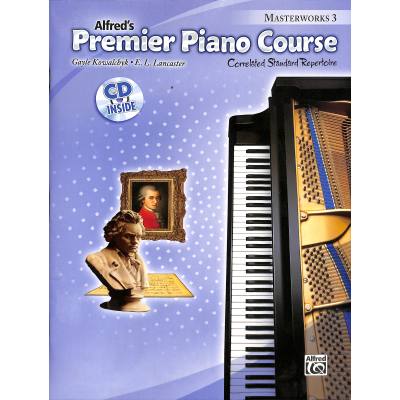 0038081452180 - Premier piano course 3 - Masterworks